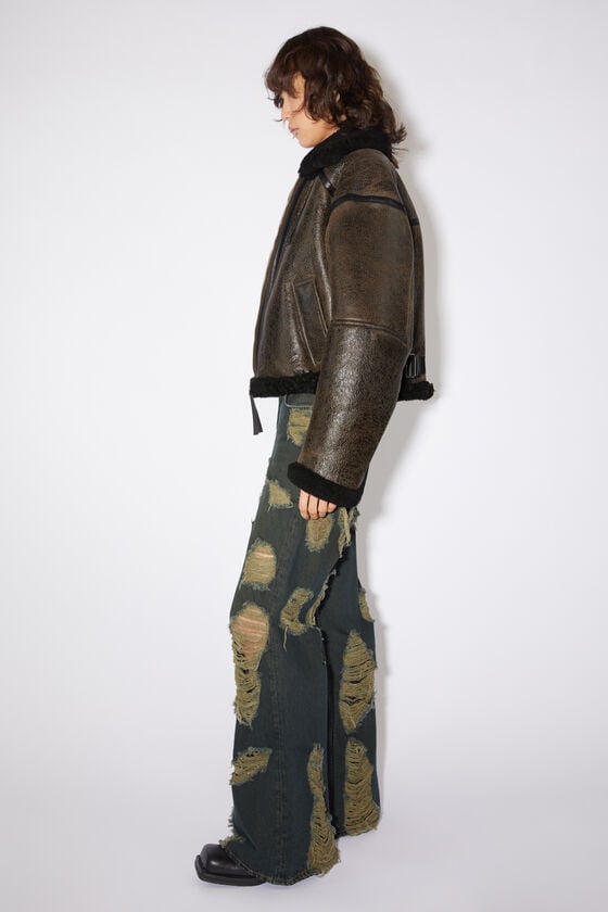 Acne Studios Lammfelljacke Großer Ausverkauf