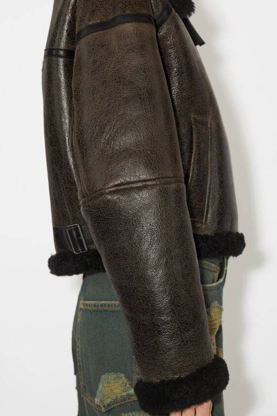 Acne Studios Lammfelljacke Großer Ausverkauf