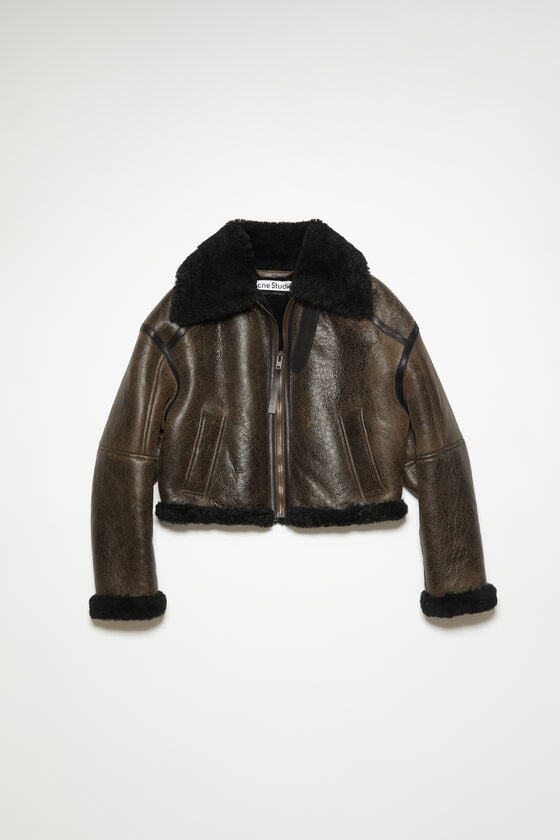 Acne Studios Lammfelljacke Großer Ausverkauf