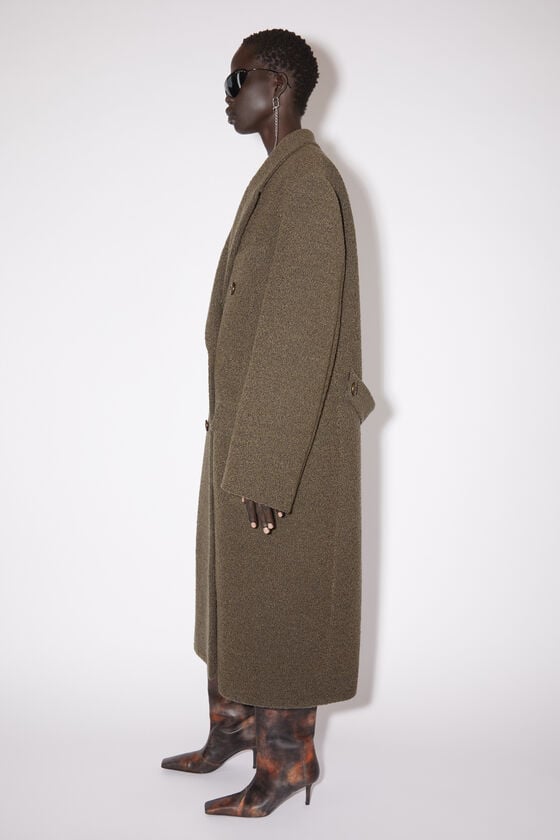 Acne Studios Zweireihiger Wollmantel Flash Sale