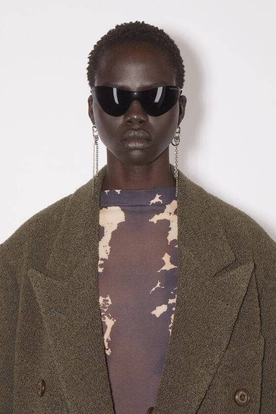 Acne Studios Zweireihiger Wollmantel Flash Sale
