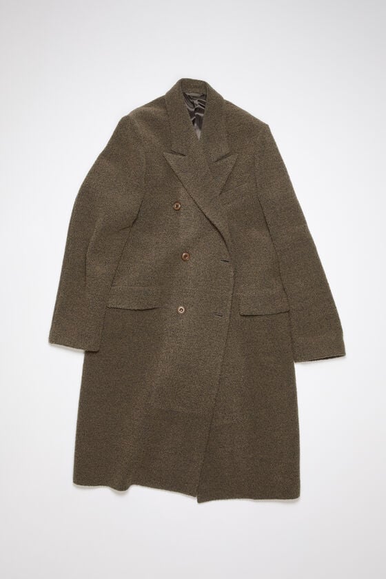Acne Studios Zweireihiger Wollmantel Flash Sale