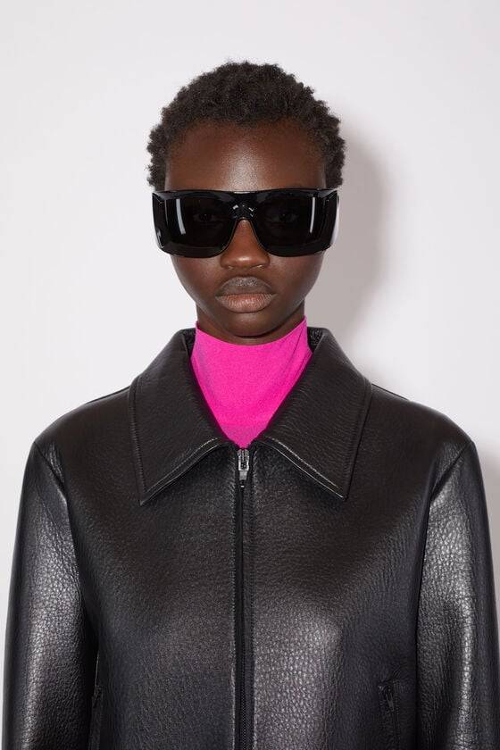 Acne Studios Lederjacke Preisnachlass