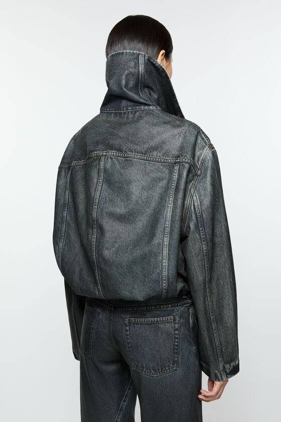 Acne Studios Beschichtete Jeansjacke Laufsteg-Show Black Friday