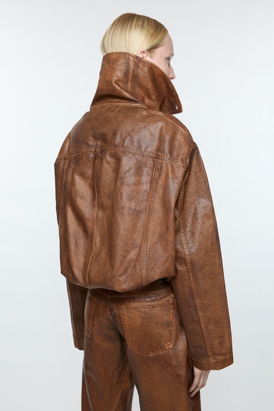 Acne Studios Coated denim jacket Laufsteg-Show Vatertagsangebot