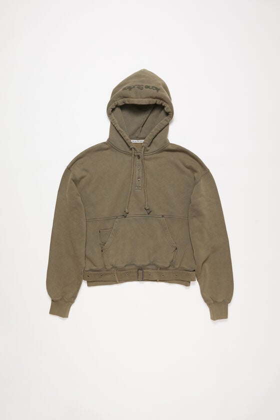 Acne Studios Kapuzenpullover mit verschwommenem Logo Zeitlich begrenztes Angebot