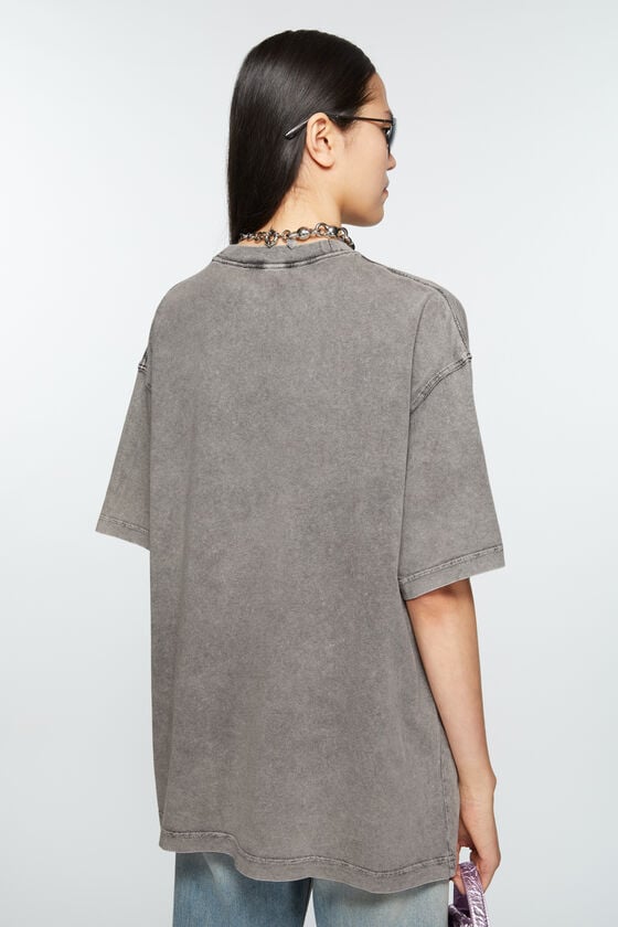 Acne Studios Verschwommenes Logo-T-Shirt - Entspannte Unisex-Passform Bestseller