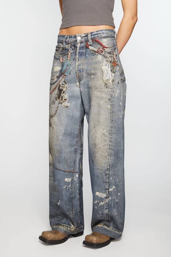 Acne Studios Baggy fit jeans - 1981F Saisonale Angebote