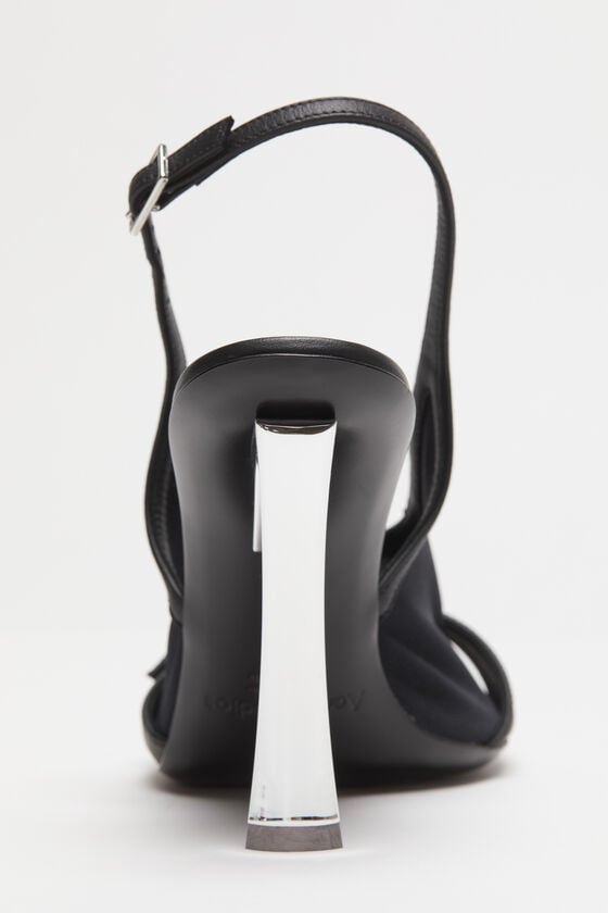 Acne Studios Mesh slingback heels Laufsteg-Show Kostenlose Rückgabe