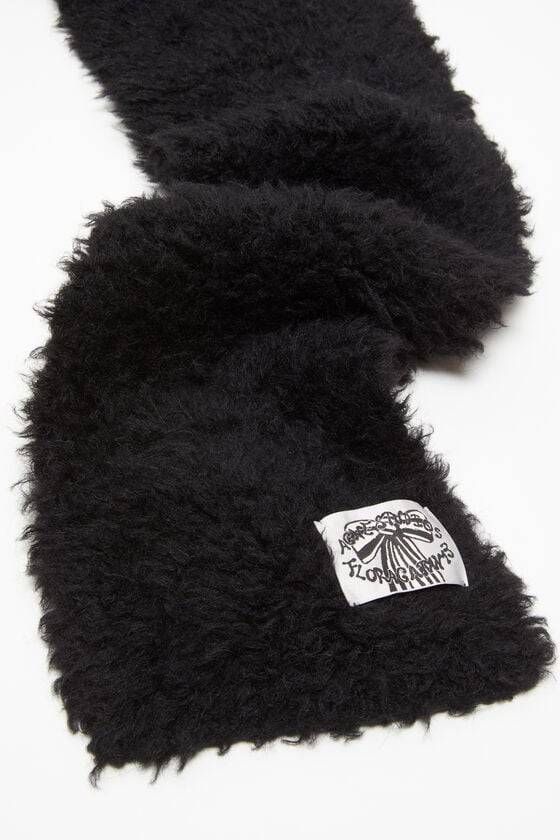Acne Studios Fluffy scarf - Narrow Begrenzte Freigabe