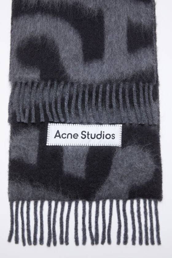 Acne Studios Scarf wool alpaca logo Bis zu 55% Rabatt