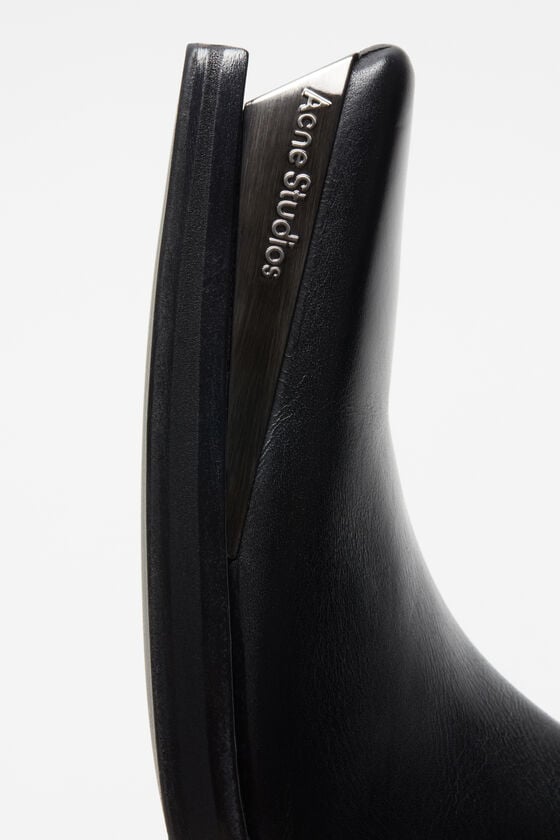 Acne Studios Ankle Boots aus Leder Kostenloser Versand international