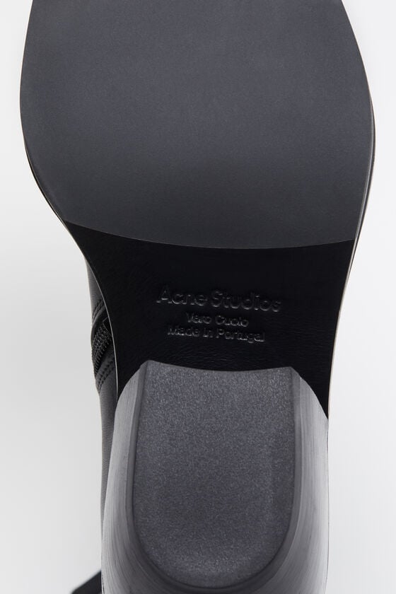 Acne Studios Ankle Boots aus Leder Kostenloser Versand international