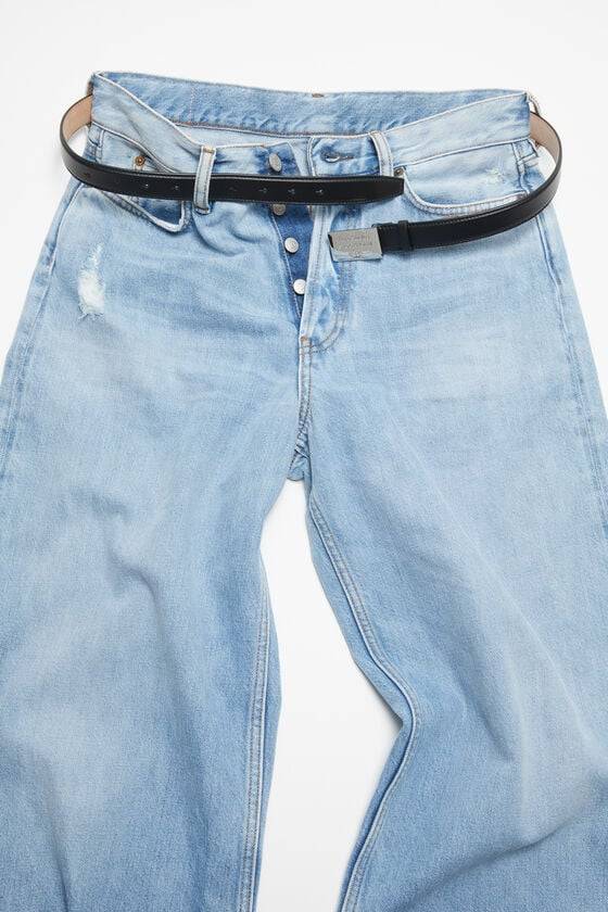 Acne Studios Ledergürtel mit eingraviertem Logo Begrenzt auf 3 Tage