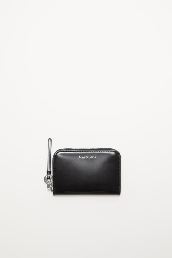 Acne Studios Leder-Portemonnaie mit Reißverschluss zollfrei