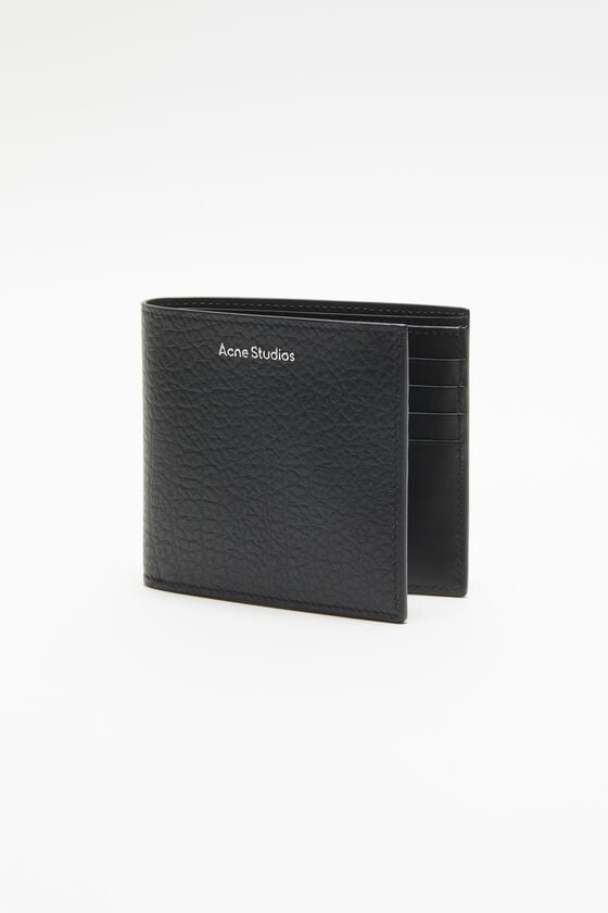 Acne Studios Gefaltete Lederbrieftasche Online