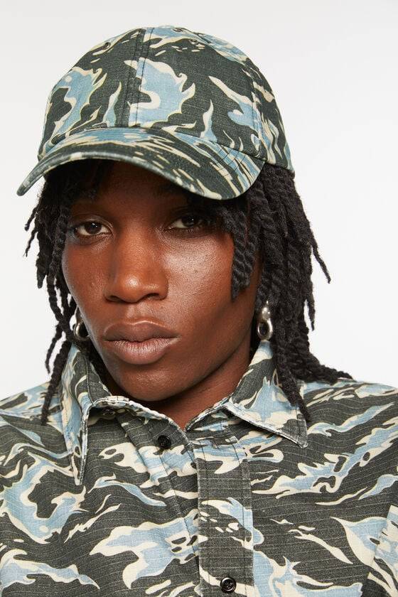 Acne Studios Bedruckte Kappe Auslauf
