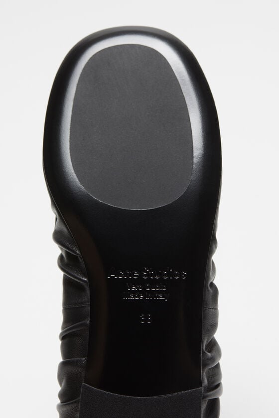 Acne Studios Ballerinas aus Leder Schlussverkauf