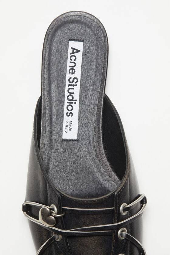 Acne Studios Mules zum Schnüren Günstiger Verkauf
