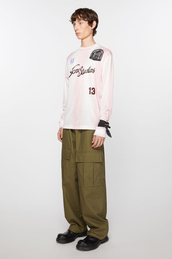 Acne Studios Leichter Schal mit Print Kostenloser Versand
