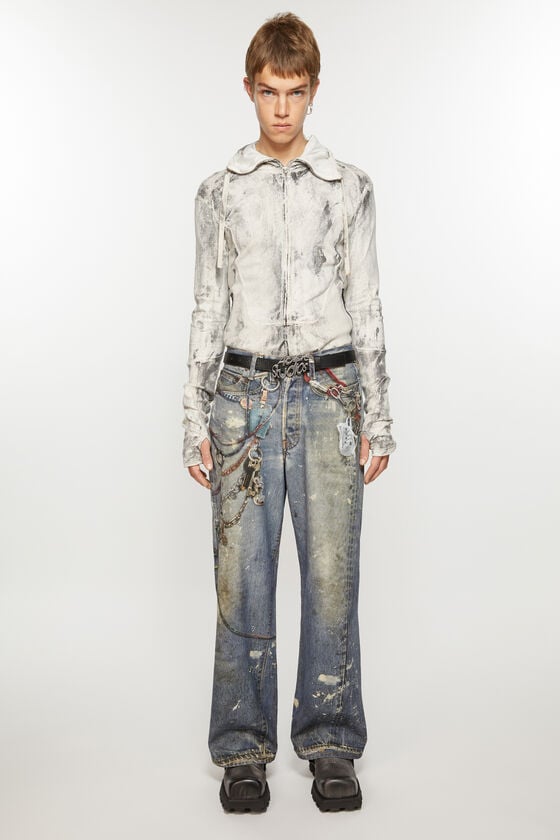Acne Studios Gürtel mit Logo-Schnalle Flash Sale