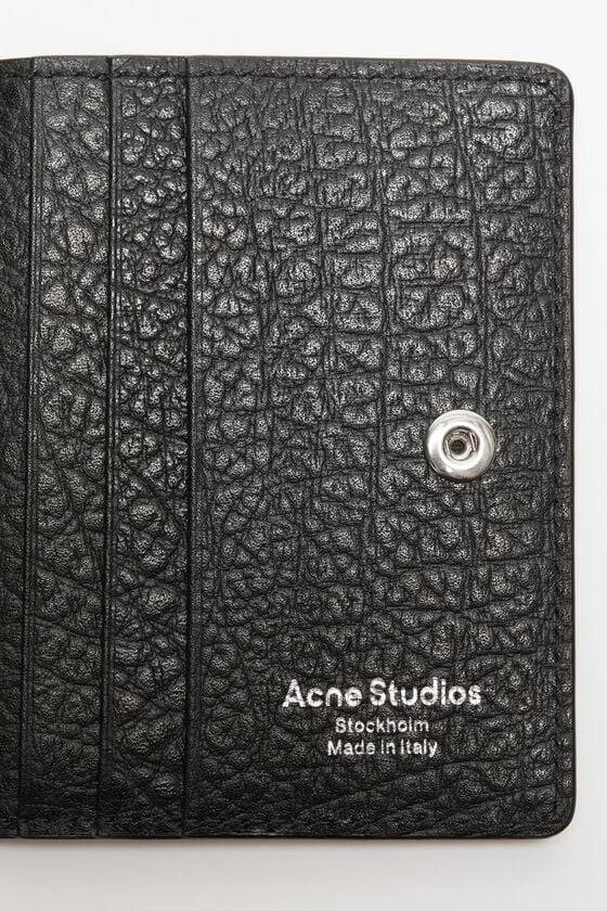 Acne Studios Gefaltete Lederbrieftasche Cyber Monday