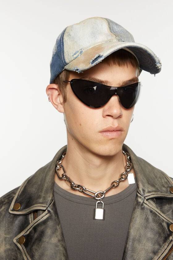 Acne Studios Sonnenbrille mit Metallrahmen Runway-Show Neuheiten