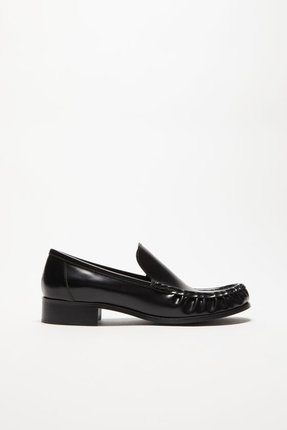 Acne Studios Leder-Loafer Sonderangebote