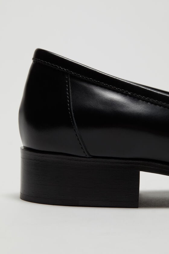 Acne Studios Leder-Loafer Sonderangebote