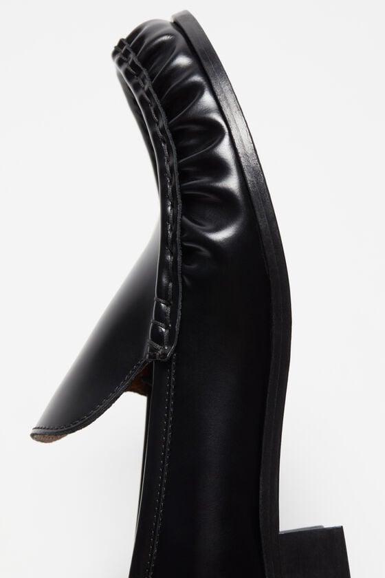 Acne Studios Leder-Loafer Sonderangebote