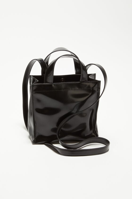 Acne Studios Mini-Schultertasche mit Logo Tiefpreis
