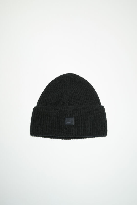 Acne Studios Beanie mit kleinem Face-Logo Letzte 3 Tage