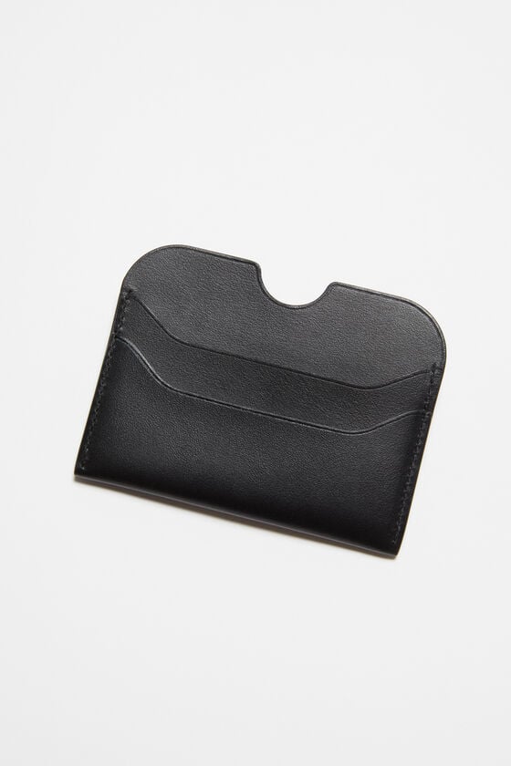Acne Studios Ledernes Karten-Etui Bis zu 50% Rabatt