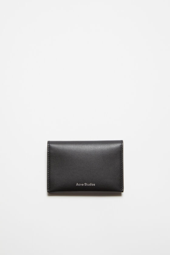 Acne Studios Gefaltete Lederbrieftasche Super Rabatt
