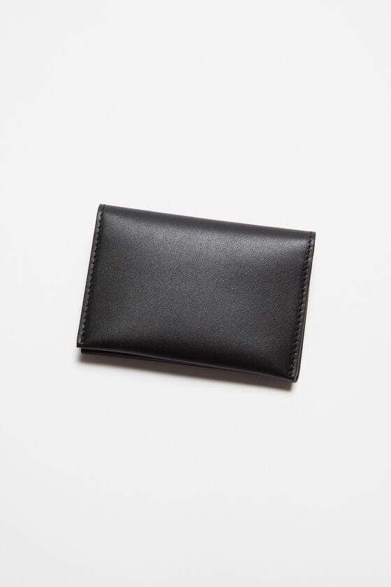 Acne Studios Gefaltete Lederbrieftasche Super Rabatt