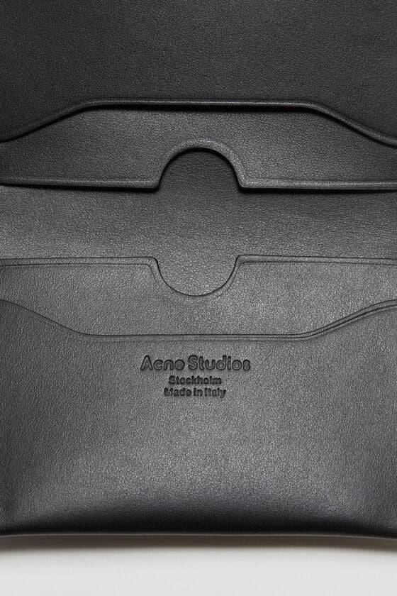 Acne Studios Gefaltete Lederbrieftasche Super Rabatt