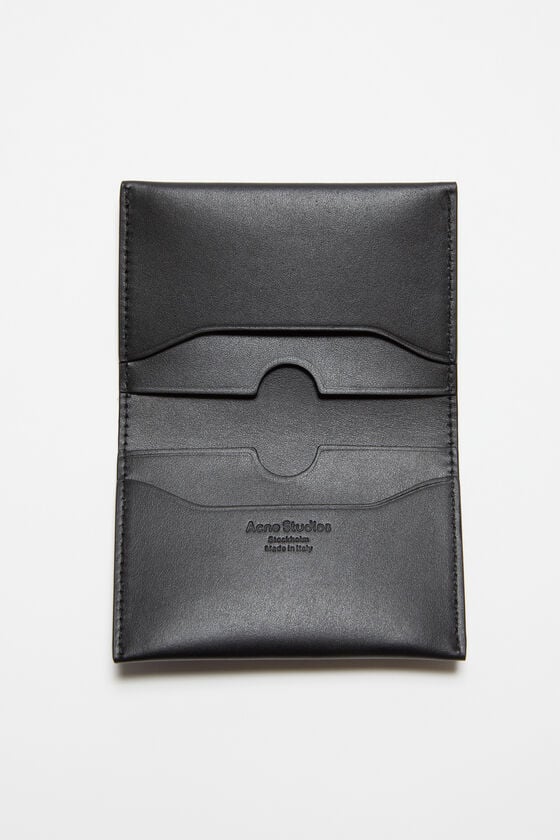 Acne Studios Gefaltete Lederbrieftasche Super Rabatt