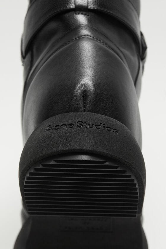 Acne Studios Patchwork-Lederstiefel Kostenloser Versand international