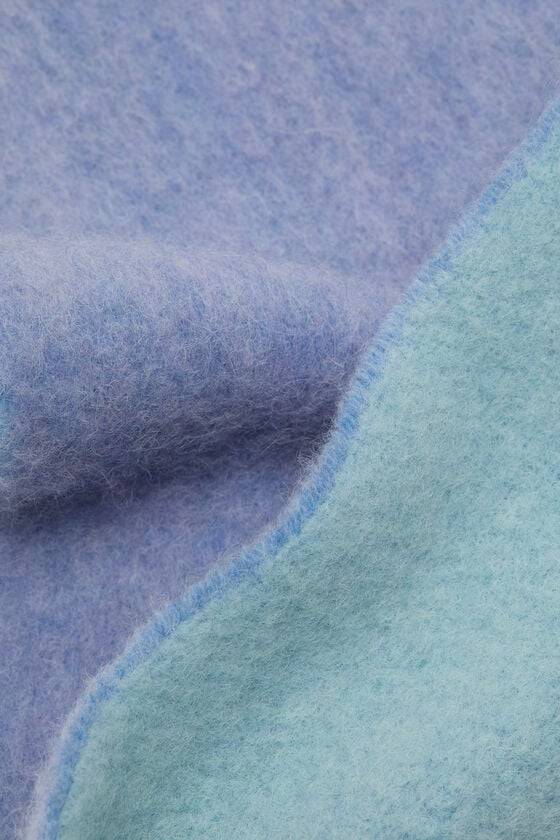 Acne Studios Fransen-Schal mit Logo 2025