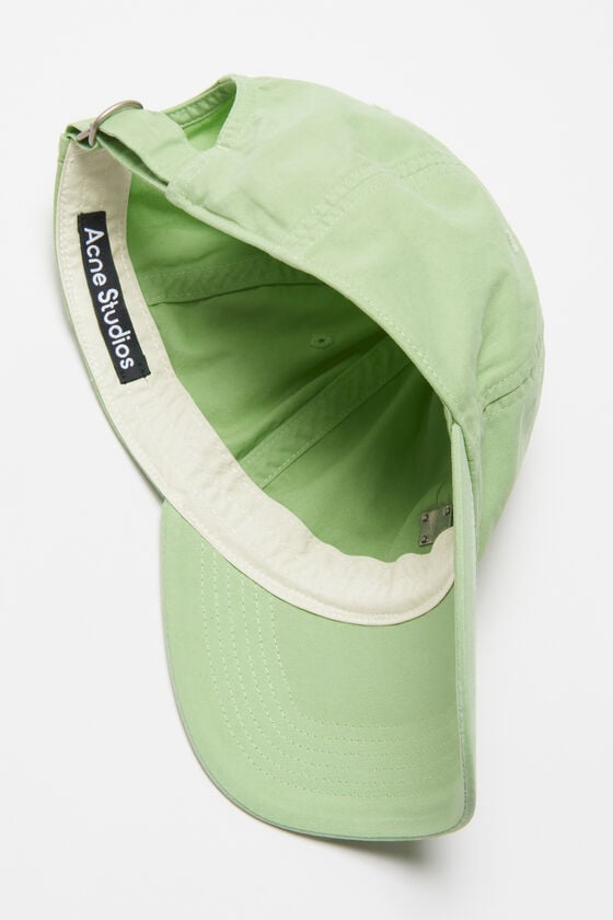 Acne Studios Aufgesetzte Kappe mit Face-Logo Auslauf