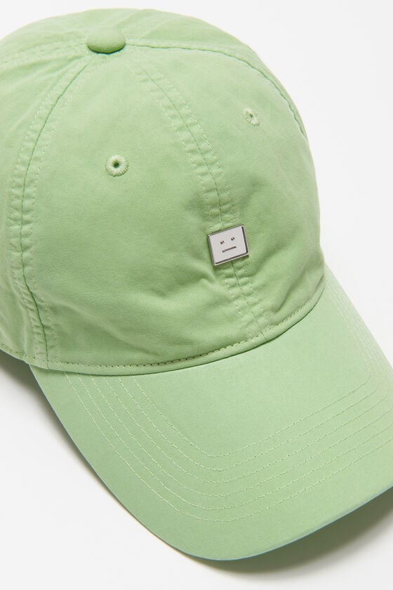 Acne Studios Aufgesetzte Kappe mit Face-Logo Auslauf