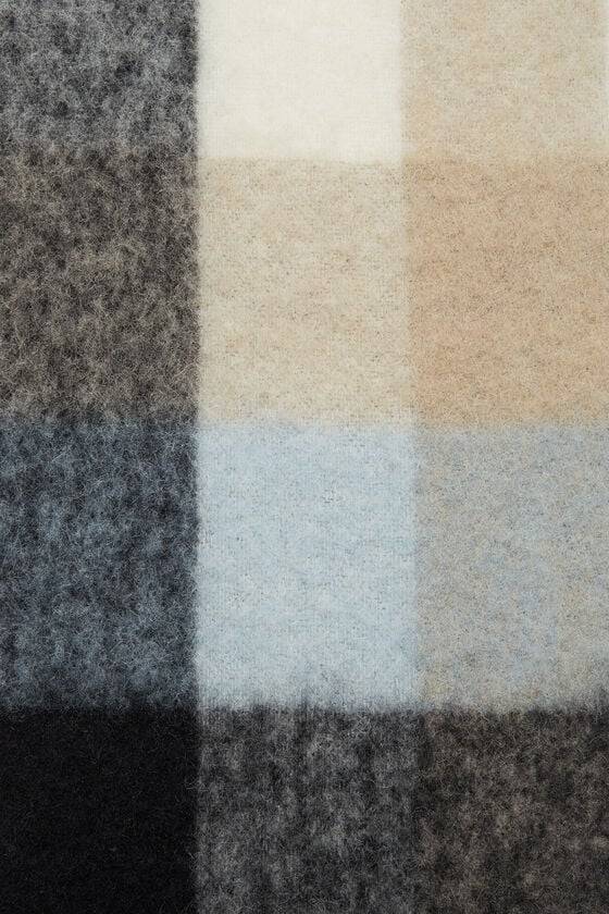 Acne Studios Karierter Schal aus Mohair Meist gekauft