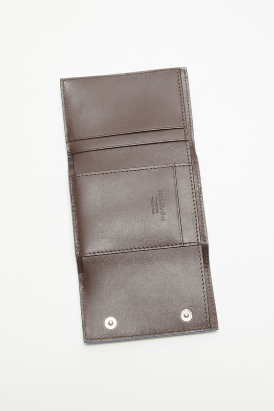 Acne Studios Dreifach-Geldbörse aus Leder Fabrik Onlineshop