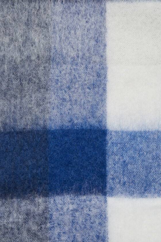 Acne Studios Karierter Schal aus Mohair Versandkostenfrei