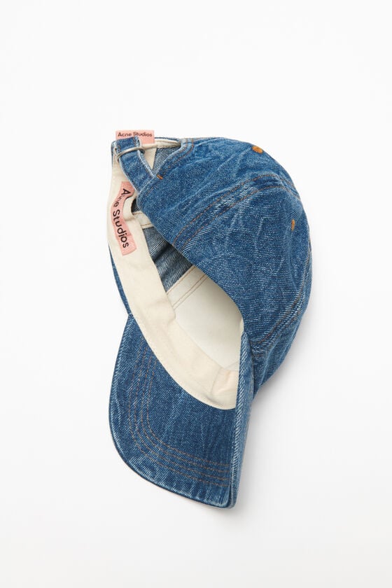 Acne Studios Baseballkappe aus Denim Begrenztes Angebot