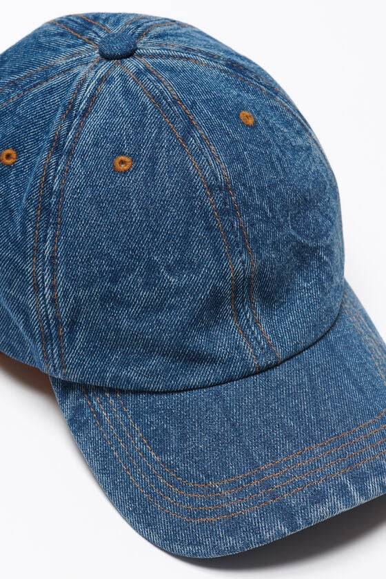 Acne Studios Baseballkappe aus Denim Begrenztes Angebot