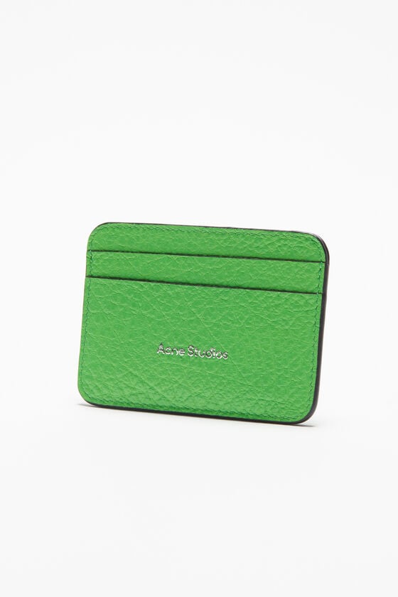 Acne Studios Ledernes Karten-Etui Weihnachtsangebot