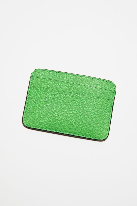Acne Studios Ledernes Karten-Etui Weihnachtsangebot