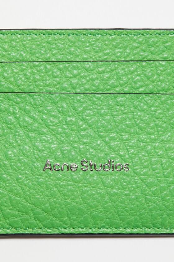Acne Studios Ledernes Karten-Etui Weihnachtsangebot