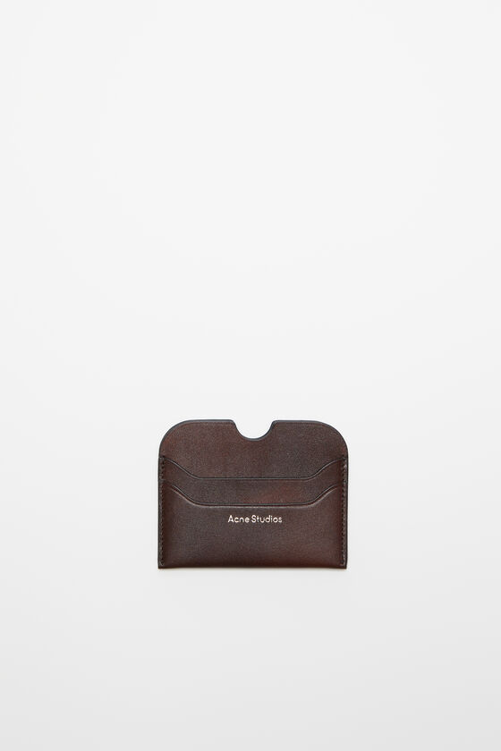 Acne Studios Ledernes Karten-Etui Neueste Mode